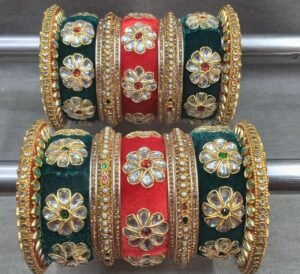 red green valvet chuda