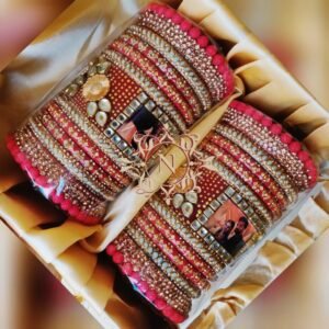 Rajwadi Bridal Photo Chuda Set