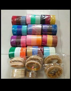 matte metal bangles