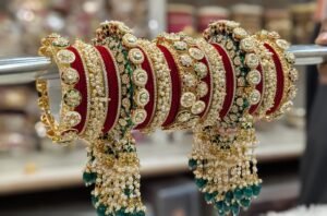 Rajwadi Bridal Chuda Set
