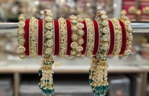 Rajwadi Bridal Chuda Set